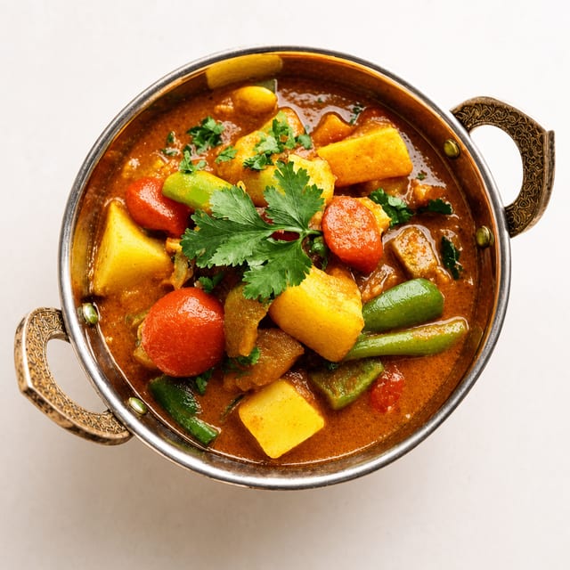 Mixed Veggies Curry.