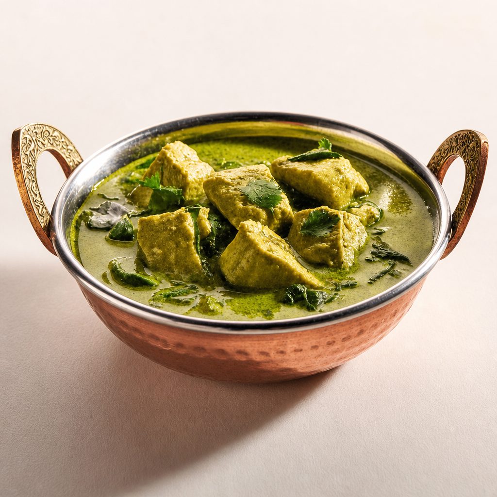 Chicken Haryali Curry.