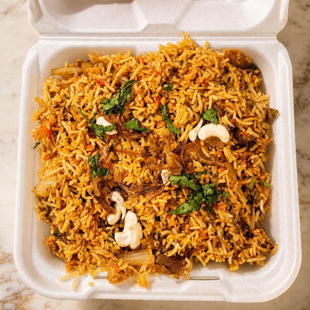 Lamb Biryani.