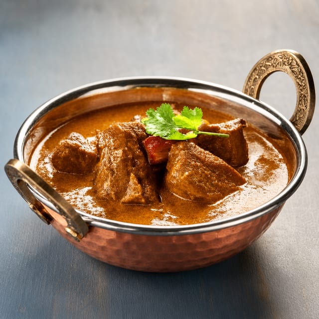 Lamb Coconut Curry.