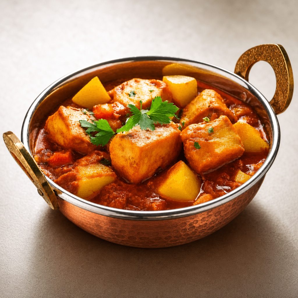 Fish Spicy Vindaloo.